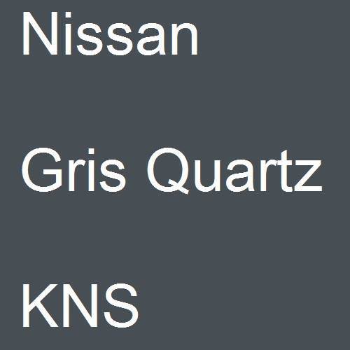 Nissan, Gris Quartz, KNS.